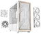 Antec FLUX - Midi Tower - 3x 120 mm + 1x 140 mm ventilators - Wit