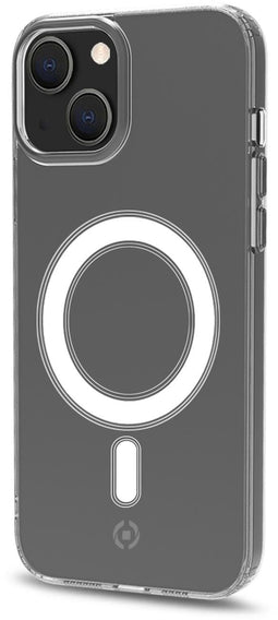Celly GelskinMag - Soft Case - MagSafe Compatibel - Transparant