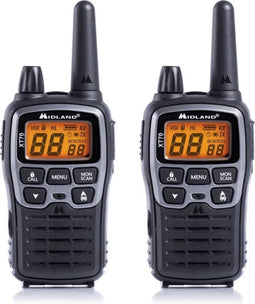 Midland XT70 PMR+LPD Sprechfunkgeräte Paar
