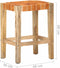 vidaXL - Barkrukken - 2 - st - 60 - cm - echt - leer - bruin