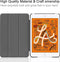 Just in Case iPad Mini (2019) - Smart Tri-Fold Case - Duurzaam kunststof en kunstleder - Zwart