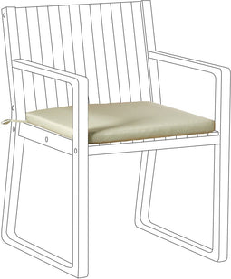 Tuinzitkussen SASSARI PREMIUM 46 x 46 cm Lichtgroen