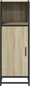 vidaXL - Badkamerkast - 35x37,5x100 - cm - bewerkt - hout - sonoma - eikenkleurig