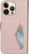 Mobiparts Classic Wallet Case - Flip Cover - Ruimte voor pasjes - Roze (iPhone 14 Pro Max)