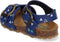 Bunnies JR Bonny Beach - Jongens Sandalen - Leer - Blauw/Print