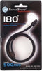 Silverstone CP07 - SATA III Kabel 50cm - EMI Bescherming - Zwart