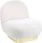 LOVIISA - Fauteuil - Wit - Polyester