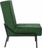 vidaXL - Relaxstoel - 65x79x87 - cm - fluweel - donkergroen
