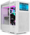 Nox Hummer Bios - Midi Tower PC - ATX ITX micro ATX - Gehard glas - Wit