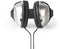 Nedis HPWD1200 - Hifi hoofdtelefoon - 40mm neodymium luidsprekers - Zilver Zwart