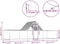 vidaXL - Kippenren - 6x2x2 - m - gegalvaniseerd - staal
