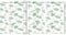 vidaXL - Stoelkussens - 2 - st - lage - rug - stof - bladpatroon