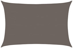 vidaXL - Zonnezeil - 160 - g/m² - 5x7 - m - HDPE - antracietkleurig