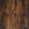 vidaXL - Tv-meubel - 150x35x41 - cm - bewerkt - hout - metaal - gerookt - eikenkleurig