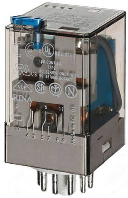 Finder 60.13.9.024.5240 Steekrelais 24 V/DC 6 A 3x wisselcontact 1 stuk(s)
