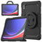Mobilize Tablethoes geschikt voor Samsung Galaxy Tab S9 Ultra Hardcase Backcover | Mobilize Rotating Defender + Schouderband | Schokbestendig Galaxy Tab S9 Ultra Telefoonhoesje | Anti Shock Proof + Standaard - Zwart