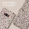 iMoshion Hoesje Geschikt voor Samsung Galaxy S8 Hoesje Met Pasjeshouder - iMoshion Design Bookcase smartphone - Meerkleurig / Black And White Dots