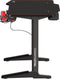GXT 1175 Imperius - Gaming Desk - Gaming Bureau - Kabelmanagement - XL - Zwart