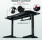 GXT 1175 Imperius - Gaming Desk - Gaming Bureau - Kabelmanagement - XL - Zwart