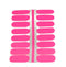 LAUED Nagelstickers - Nail Wraps - 16 Extreem Dunne Nagellak Stickers - Manicure Nail Art Folie - Pink Panther Neon