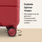 SKYCASES Urban Adventurer - Medium Reiskoffer - 79L - Cijferslot - 44x27x66cm - Rood V2
