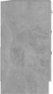 vidaXL - Wastafelkast - 63x30x54 - cm - bewerkt - hout - betongrijs