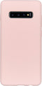 Accezz Samsung Galaxy S10+ - Liquid Silicone Backcover - Schokabsorberend - Roze