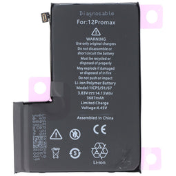 Apple iPhone 12 Pro Max - Accu - Li-Polymer 3687mAh 3.83V diagnosable