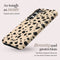 Mio by Mobilize Samsung Galaxy S25 Plus - Back Cover - MagSafe - Spots Bruin