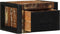 vidaXL - Nachtkastje - 40x35x25 - cm - massief - gerecycled - hout - meerkleurig