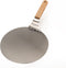 Inpro Pizzaschep RVS - Rond - Houten handvat - 30 cm diameter - Vaatwasbestendig