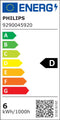 Philips LED Kogellamp - E27 - 6.5 W - warmwit licht