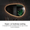 Mirlux Badkamerspiegel - Asymmetrisch - LED Verlichting met Dimbare Functie - 120x75CM