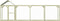vidaXL - Kippenhok - 6x1,5x2 - m - geïmpregneerd - grenenhout