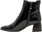 TAMARIS Essentials - Enkellaarzen - Blokhak 5,5 cm - BLACK PATENT