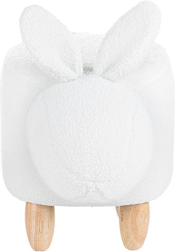 BUNNY - Hocker - Gebroken wit - Polyester