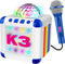 K3 Cube Sing 300 V2 - Disco box - Bluetooth - Microfoon - Partylichtshow