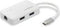 Edimax EU-4308 - USB 3.0 Hub en Ethernet Adapter - 3x USB 3.0 en Gigabit Ethernet - Wit