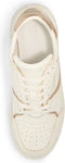 Guess Tokyo - Lage Dames Sneakers - Gouden Details - Wit/Goud