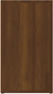 vidaXL - Dressoir - 80x30x54 - cm - bewerkt - hout - bruin - eikenkleur