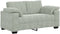 vidaXL - Loveseat - bank - 120 - cm - fluweel - lichtgrijs