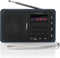 Nedis FM-Radio - Draagbaar Model - FM - Batterij Gevoed / Netvoeding - Digitaal - 3.6 W - Scherm grootte: 2.0