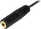 Startech.com MU12MF - 3,5mm audioverlengkabel - 3,6 m - Zwart