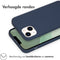 iMoshion Hoesje Geschikt voor iPhone 14 Plus Hoesje Siliconen - iMoshion Color Backcover - Donkerblauw