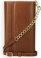 Selencia Hoesje Geschikt voor Samsung Galaxy S21 Plus Hoesje Met Pasjeshouder - Selencia Eny Uitneembare Vegan Lederen Clutch - Bruin