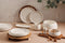 Secret de Gourmet Kom Nora - Set van 6 stuks - Ø10xH5cm - Wit
