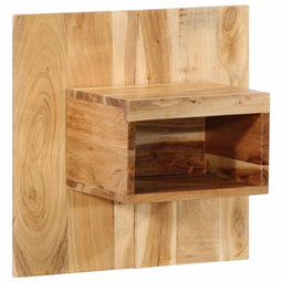vidaXL - Nachtkastje - 50x27x50 - cm - massief - acaciahout