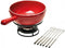 Emile Henry Fondue Set Met 6 Fonduevorken - Fonduepan