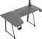 VDD Gaming - Bureau - hoekbureau gaming - L-vormig hoekbureau - game bureau - gaming desk - computertafel - Carbon - 160 x 60 x 75cm