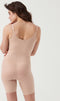 SPANXshape™ Invisible Open-Bust Mid-Thigh Bodysuit - Thinstincts 2.0 - Verstelbare bandjes - Beige